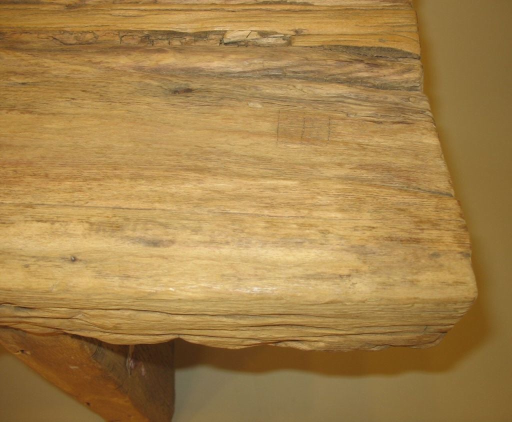 Elm Rustic Bench For Sale