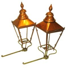 Antique Copper Lanterns