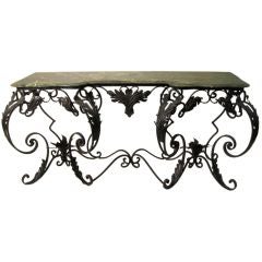 Marble Top Console