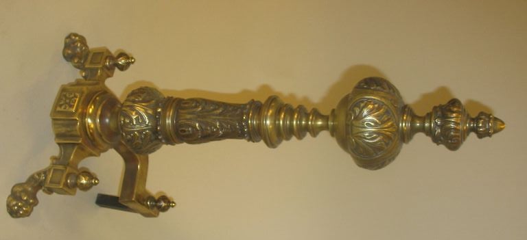 Brass Andirons