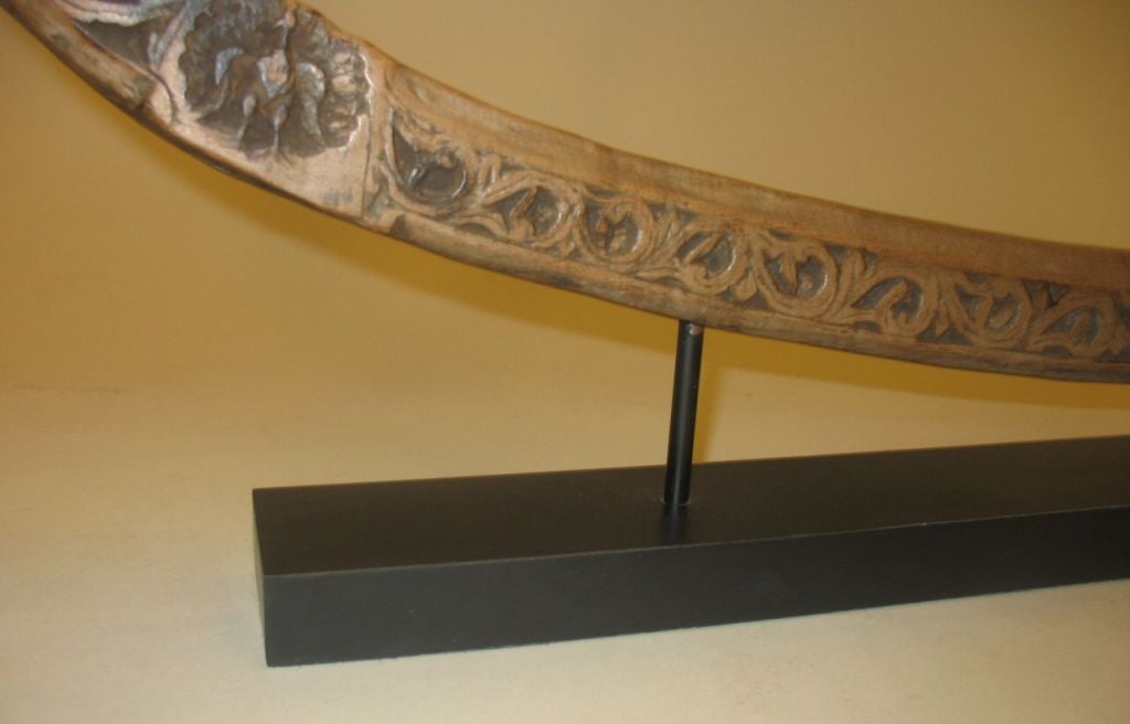 Carved Boat Prow