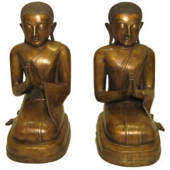 Bronze Monks
