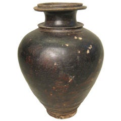 Antique Khmer Ceramic Vase