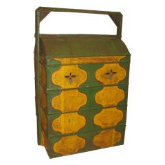 Vintage Asian Stacking Container