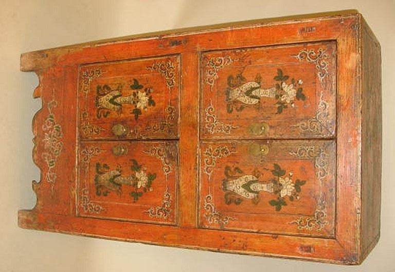 Tall Mongolian Cabinet