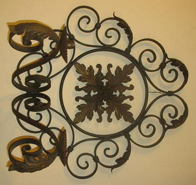 Metal Hotel Sconce