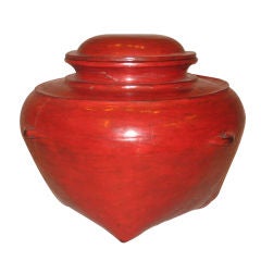 Lacquer Bamboo Bowl