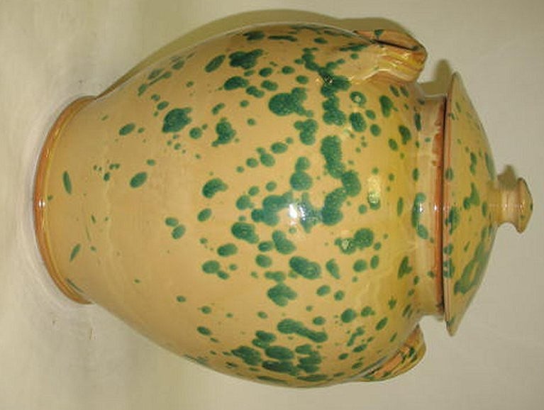 Lidded Ceramic Jar
