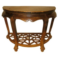 Fruitwood D Table