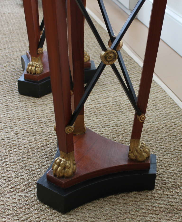 American Vintage Decorator Neoclassical Stands For Sale