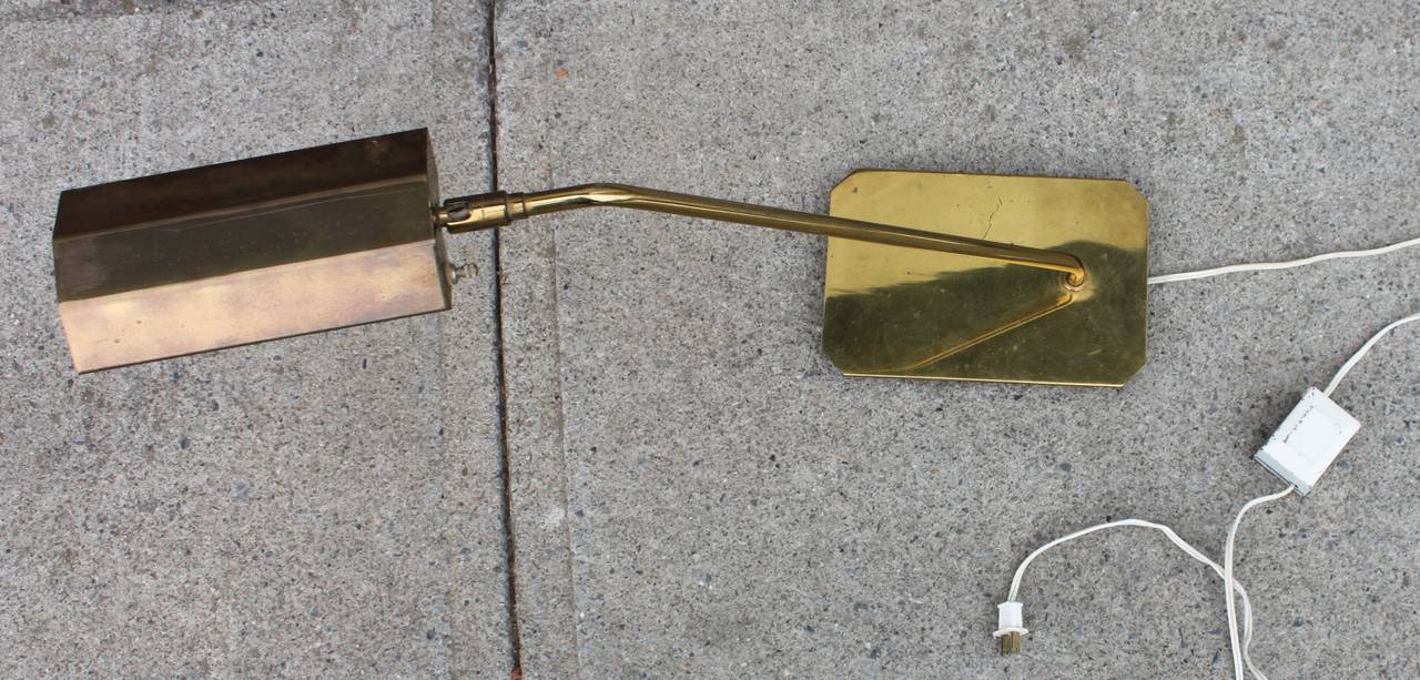 Anthony Howard for Koch & Lowy Brass Table Lamp In Excellent Condition For Sale In Hudson, NY
