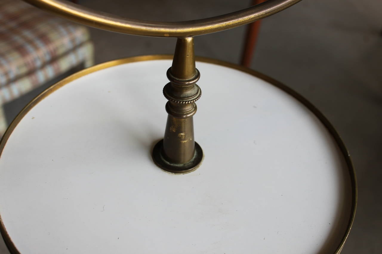 Brass Vanity Mirror Stand For Sale 1