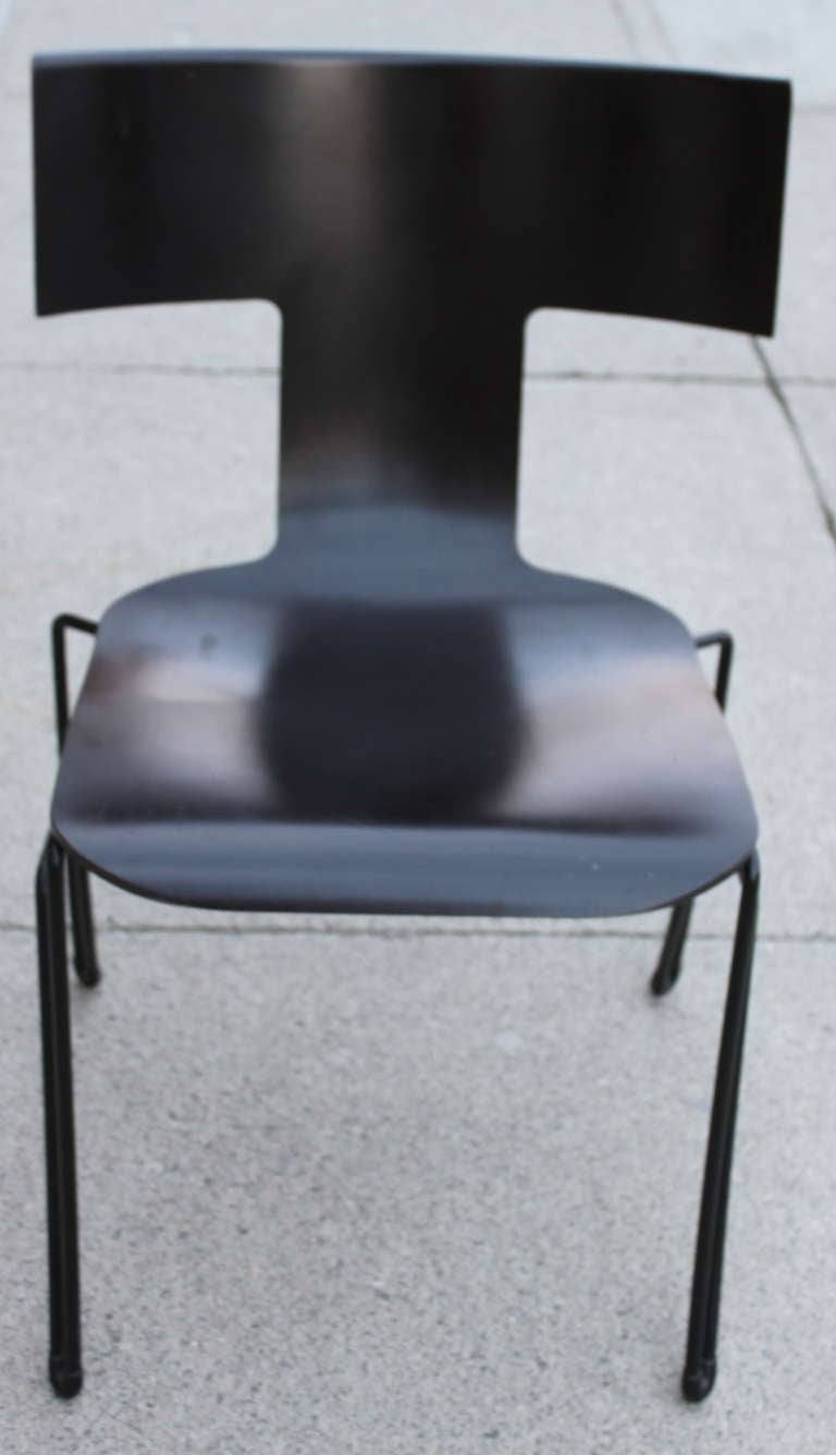 Modern Set of 6 Vintage Klismos Chairs - Hutton for Donghia
