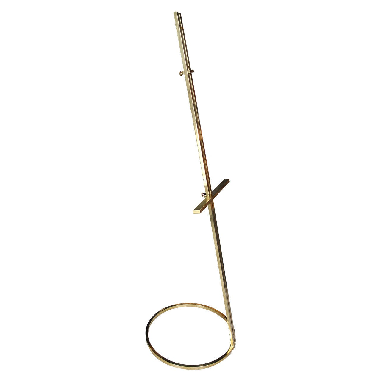Modern Brass Easel at 1stdibs