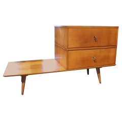 Paul McCobb Planner Group Low Table and Two Drawers
