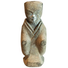 Terra Cotta Figure of a Kneeling Monk 