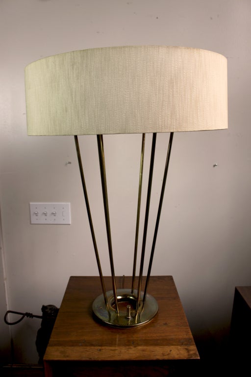 Mid-Century Modern Stiffel Brass Table Lamp For Sale