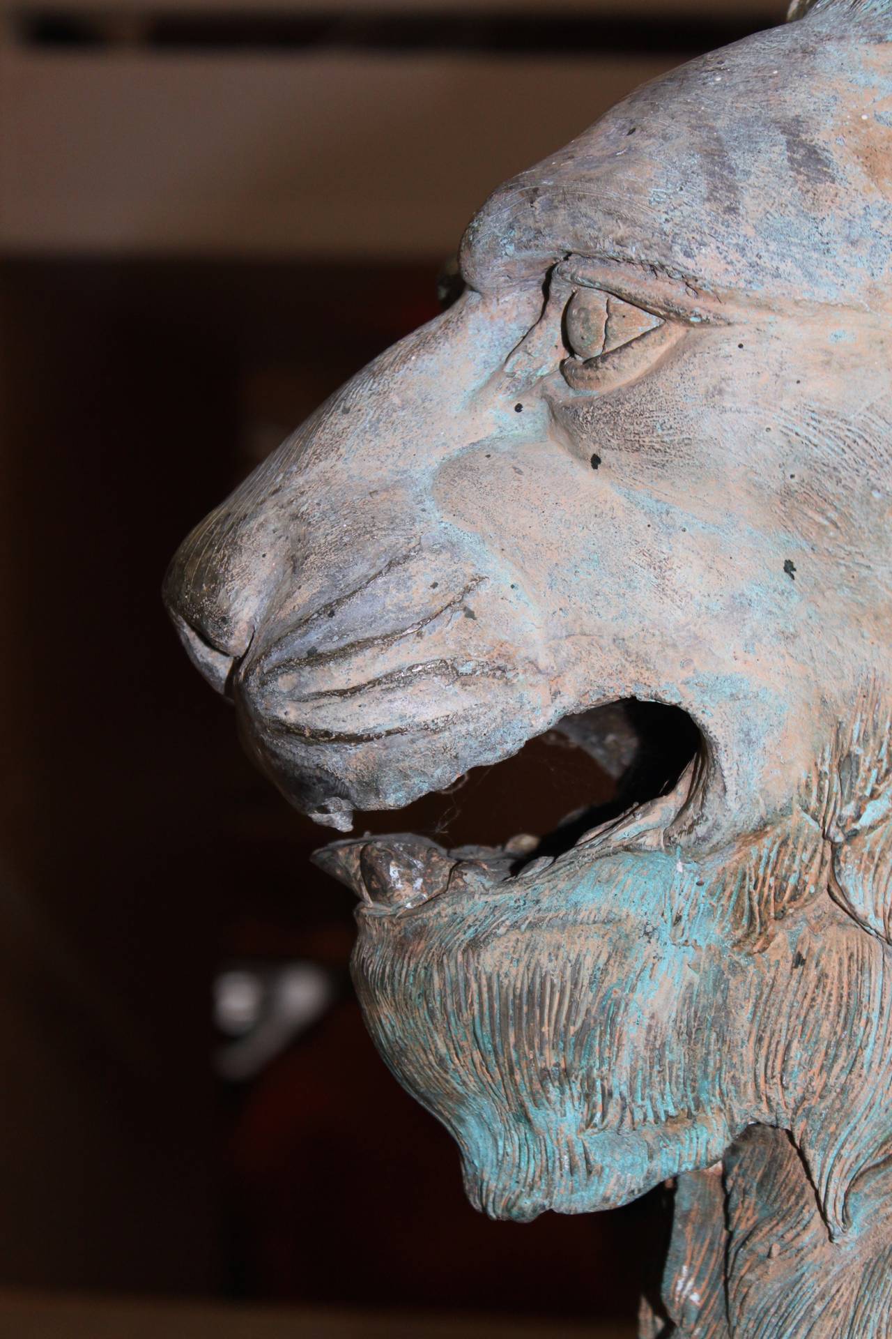 Vintage Bronze Lions 1