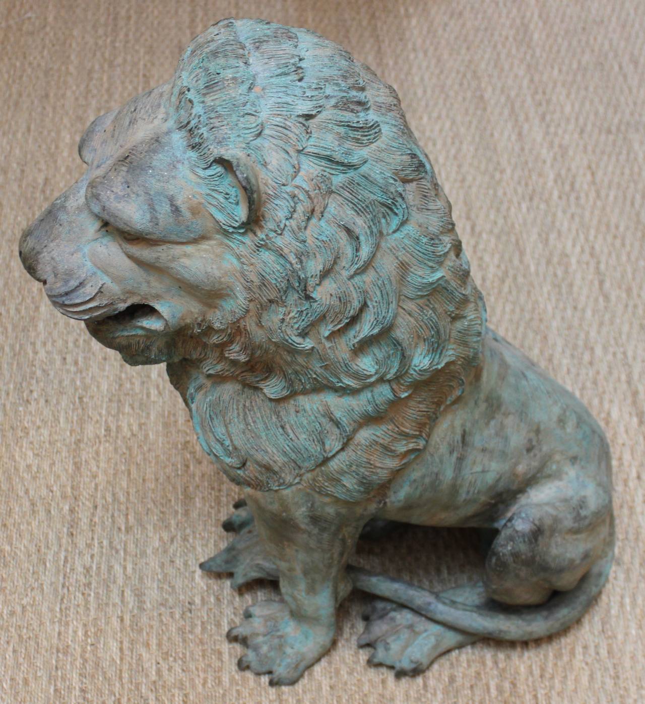 Vintage Bronze Lions 4