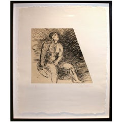 Sandro Chia Untitled Intaglio Etching