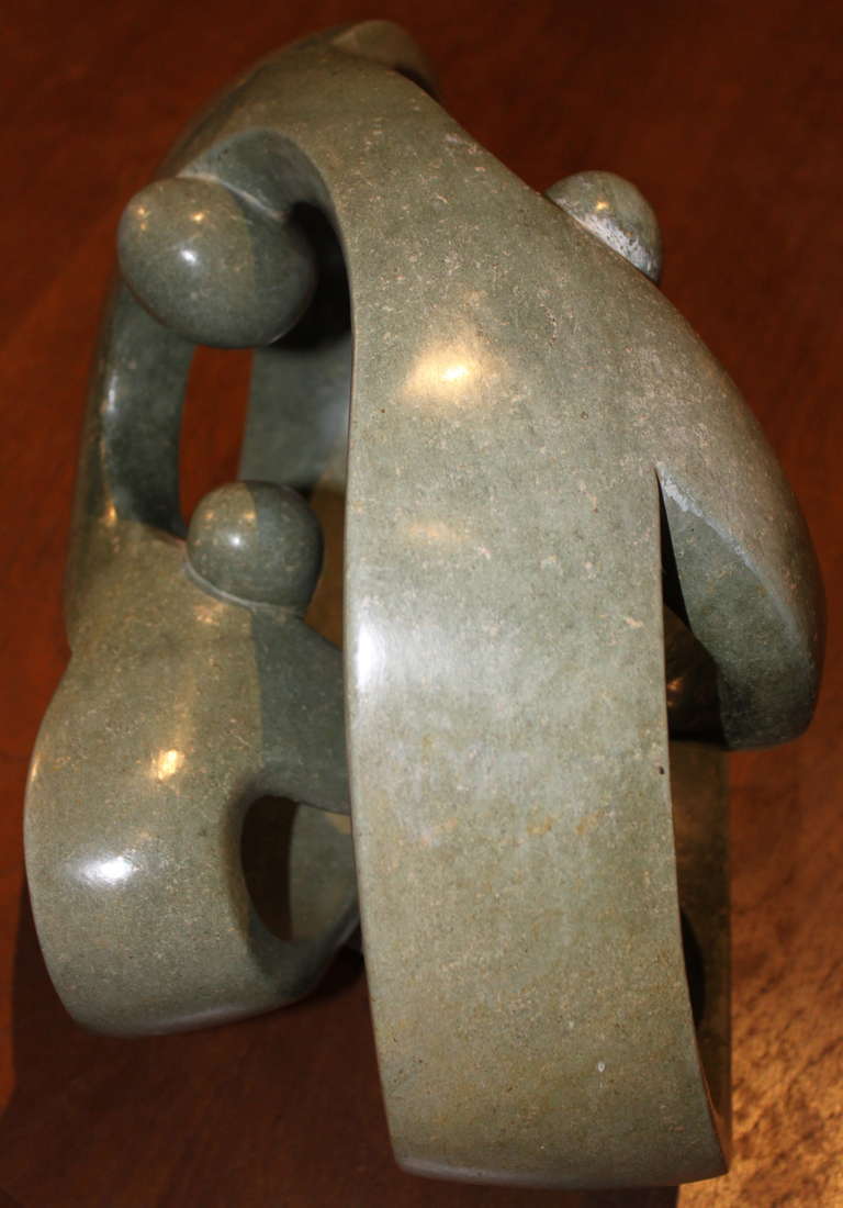 Contemporary Soapstone Sculpture Elliot Rumano