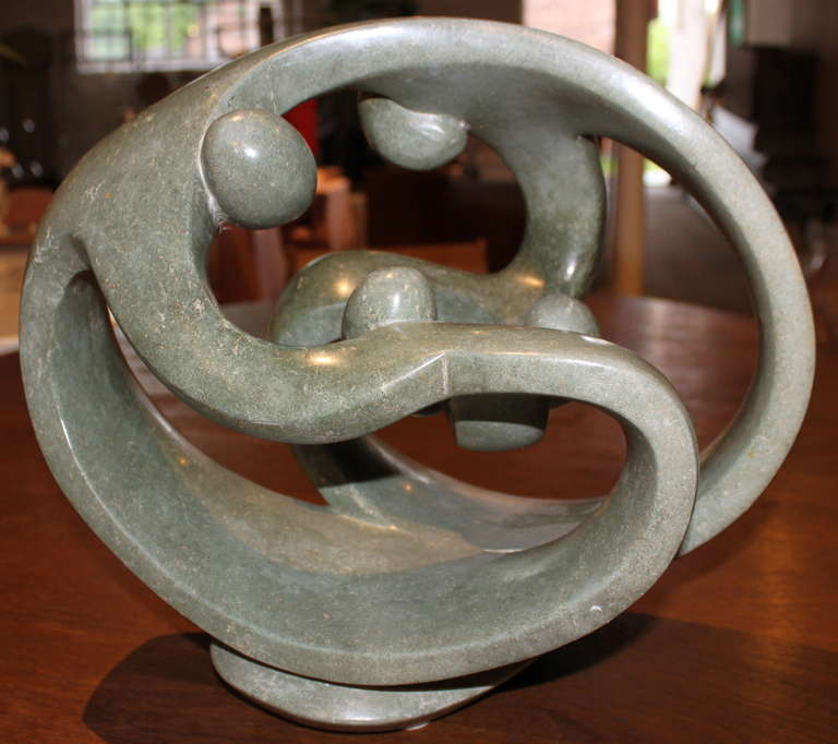 Modern Soapstone Sculpture Elliot Rumano