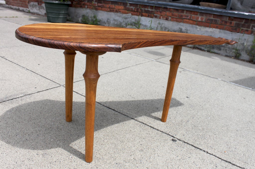Late 20th Century Three-Legged Table For Sale