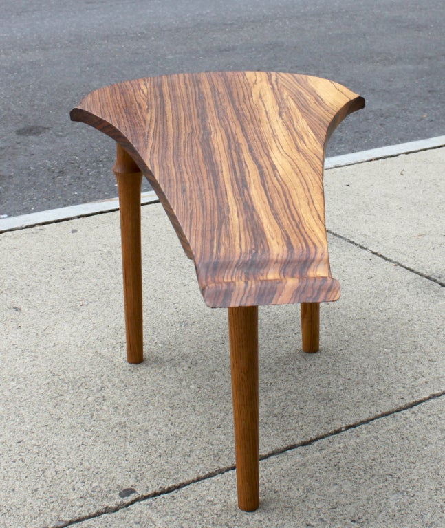 American Three-Legged Table For Sale