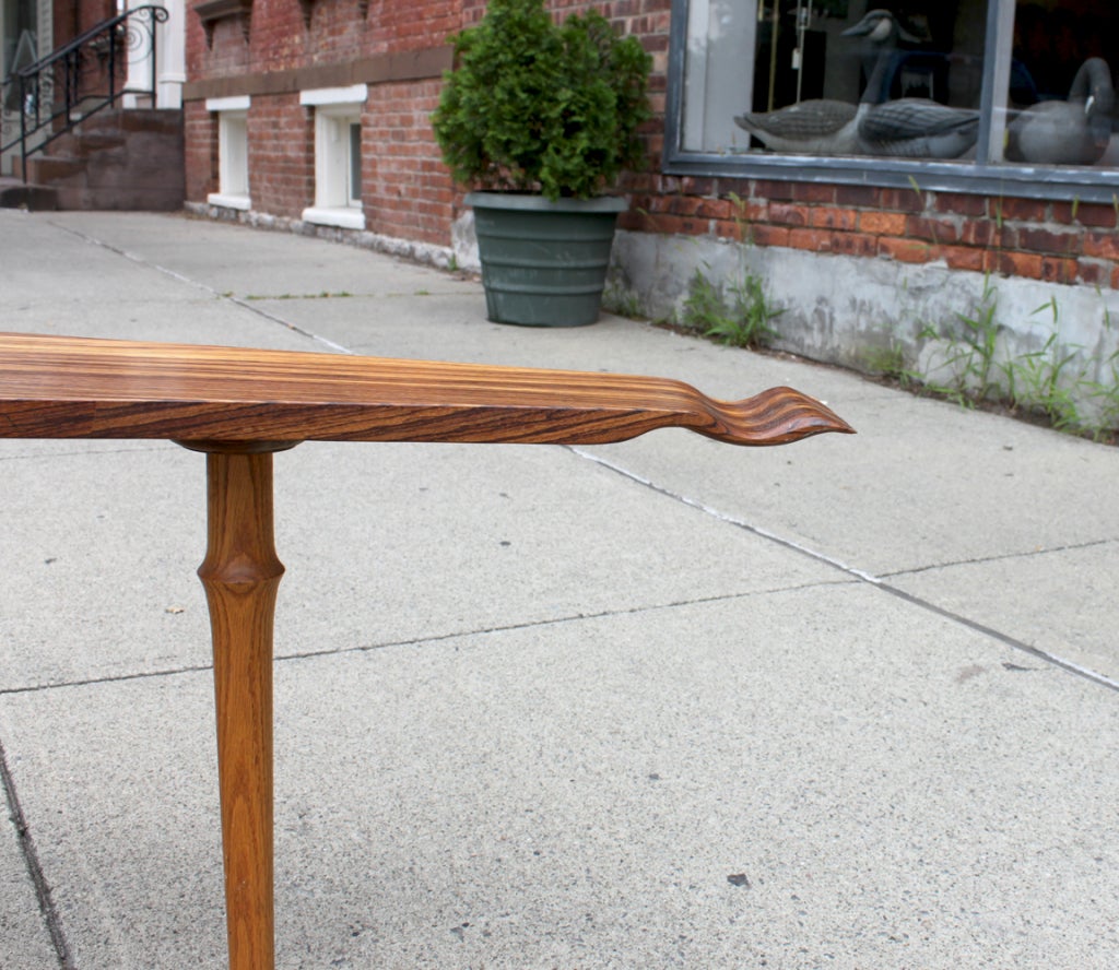 Three-Legged Table In Excellent Condition For Sale In Hudson, NY