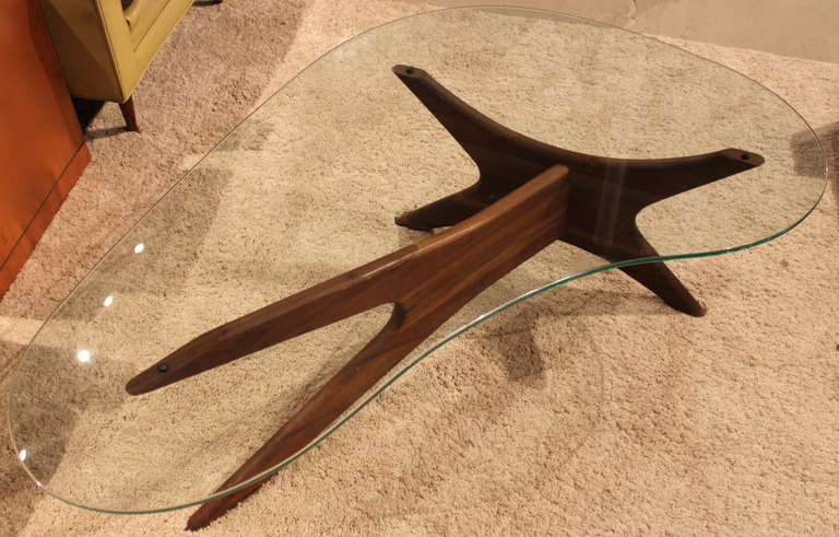 Mid-Century Modern Atomic Age Coffee Table by Adrian Pearsall