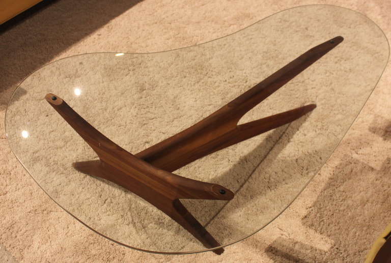 American Atomic Age Coffee Table by Adrian Pearsall
