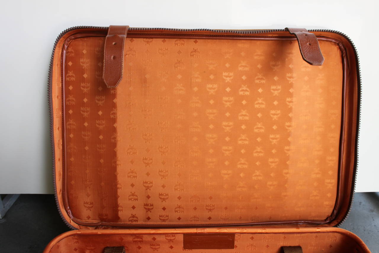 Late 20th Century MCM Travel Suitcase, Luggage