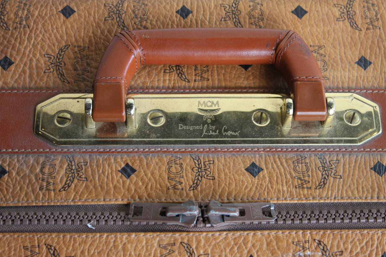 MCM Travel Suitcase, Luggage 1