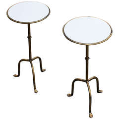 Pair of Drink Tables Stands