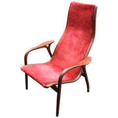 "Lamino" Chair Designed by Yngve Ekström for Swedese Möbler
