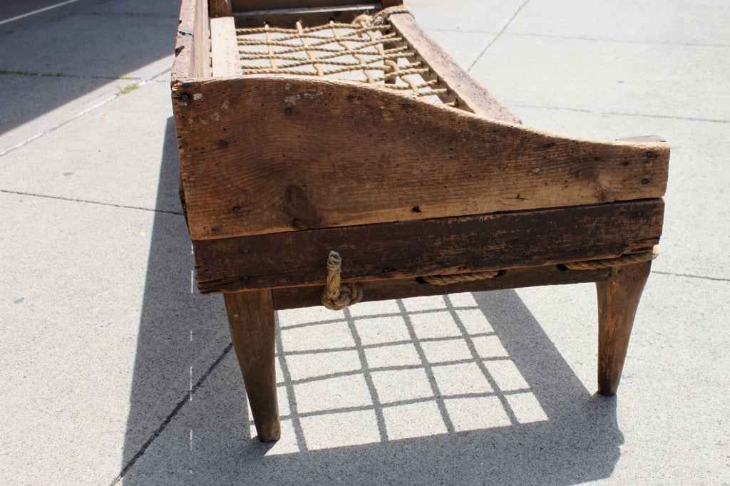 19th Century Primitive Country Sofa