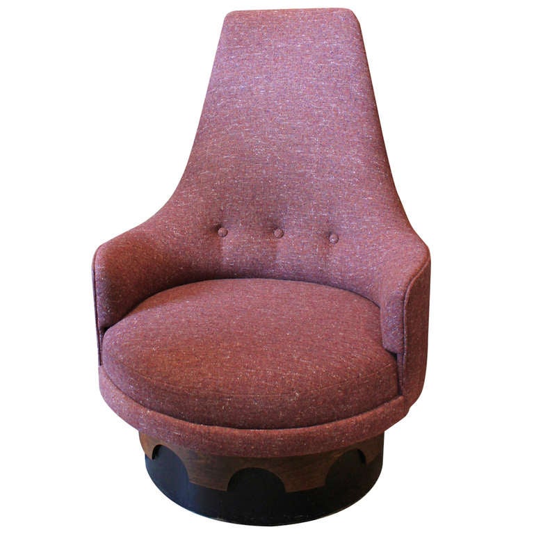 Adrian Pearsall Swivel Chair For Sale