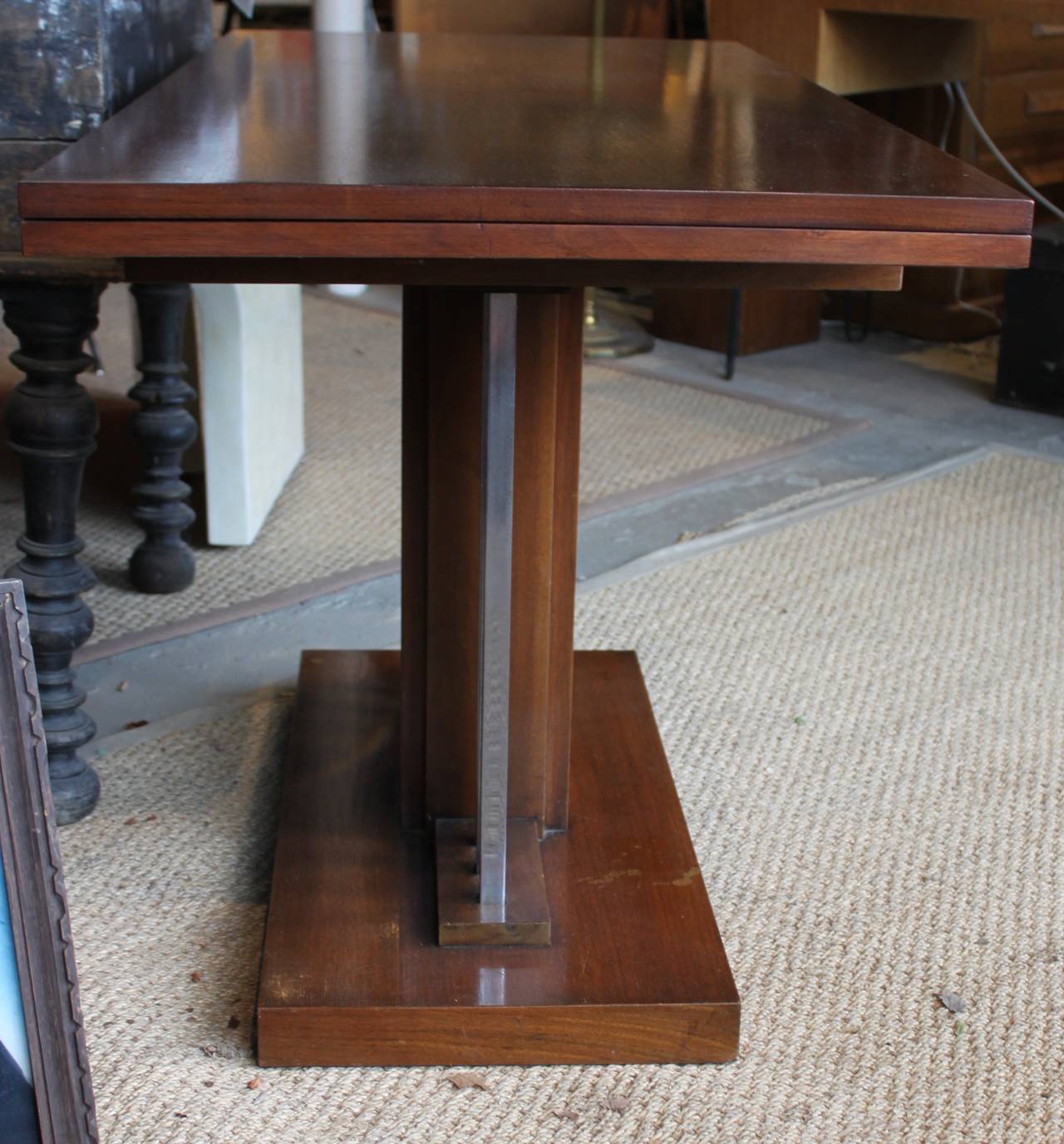 Art Deco Style Fold-Top Console Table