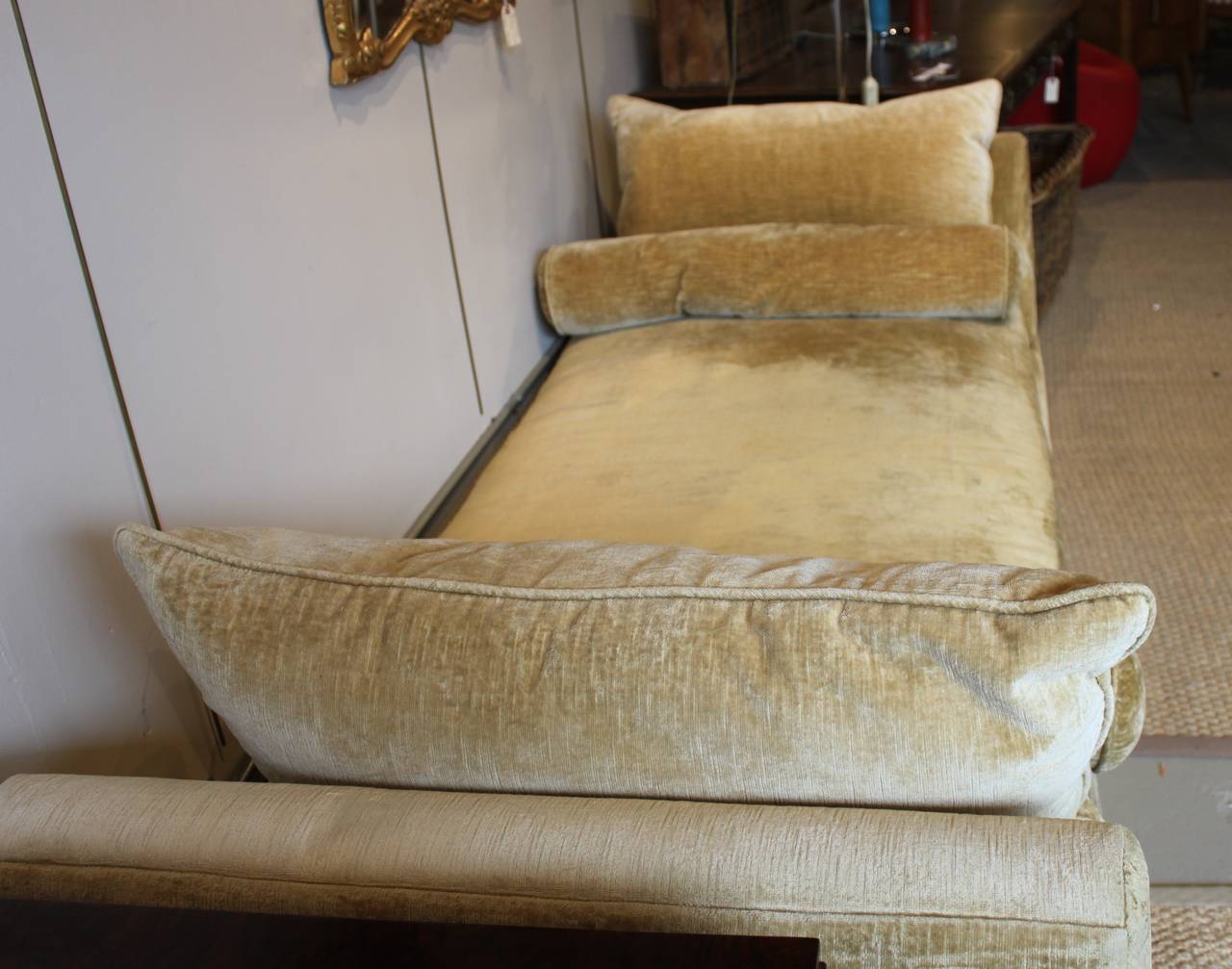 American Linen Velvet Sofa Day Bed