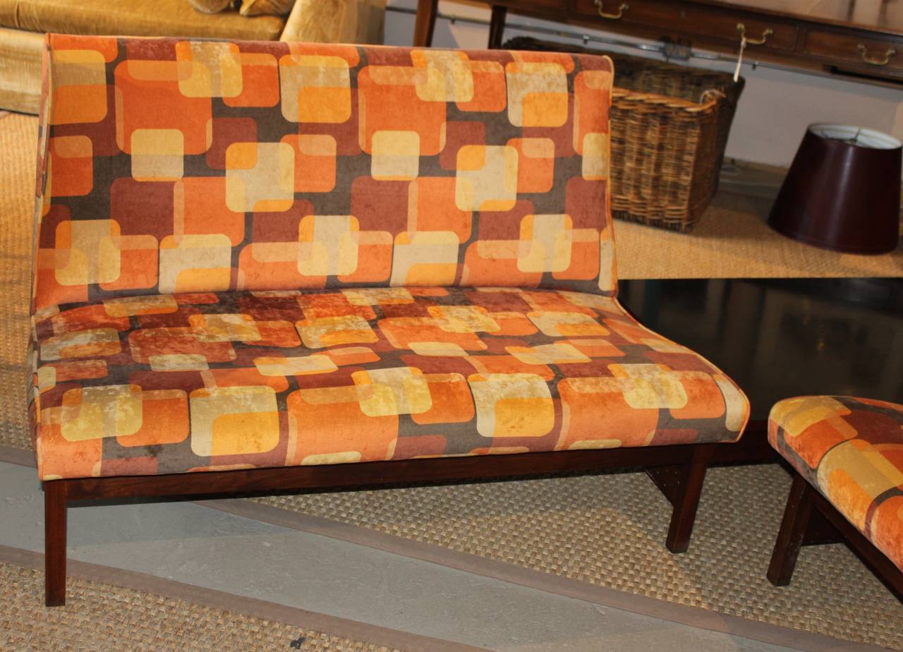 American Mid-Century Modern Sofa Set For Sale