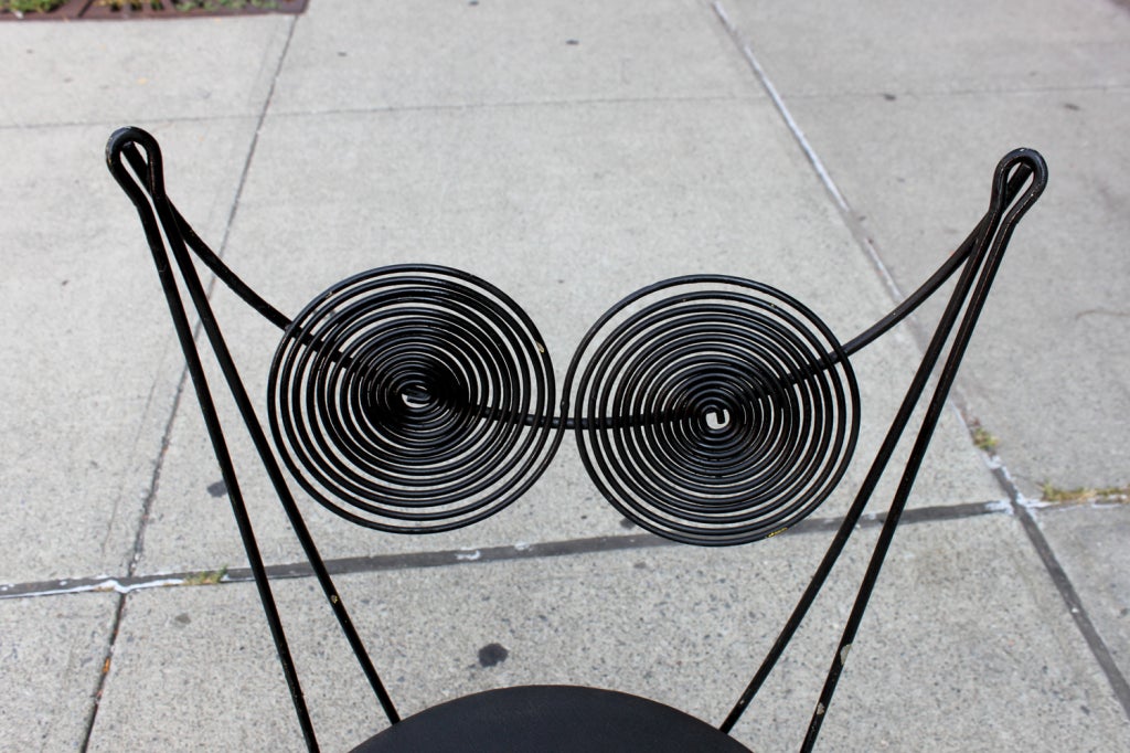 American Tony Paul Spiral Back Cafe Chairs