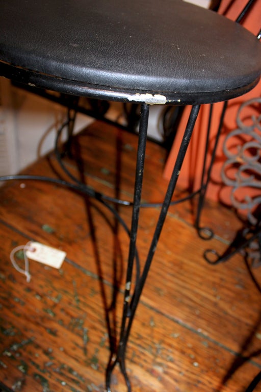Mid-20th Century Tony Paul Spiral Back Cafe Chairs