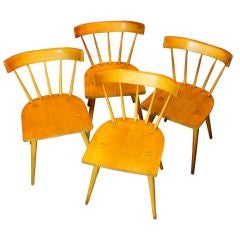 Paul McCobb set of 4 Planner Group side chairs