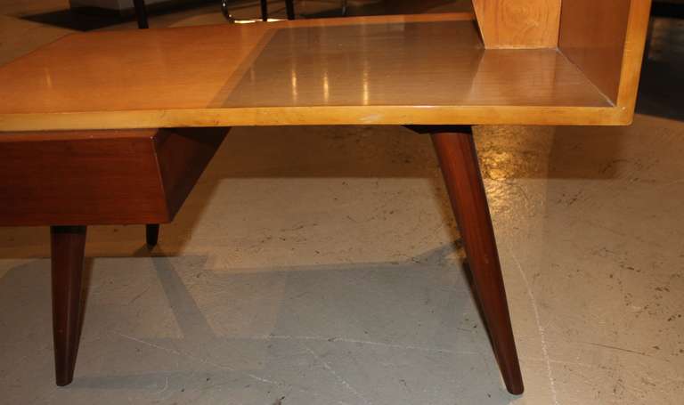 Pair of Mid-Century Modern Jetson Style End Side Tables 1