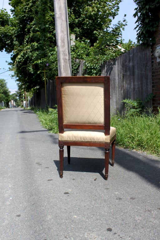 20th Century Louis XVI Side Chair For Sale