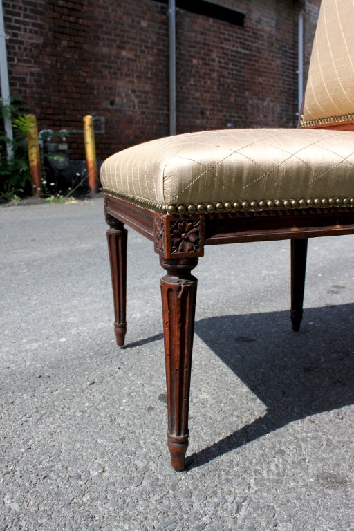 Louis XVI Side Chair For Sale 2