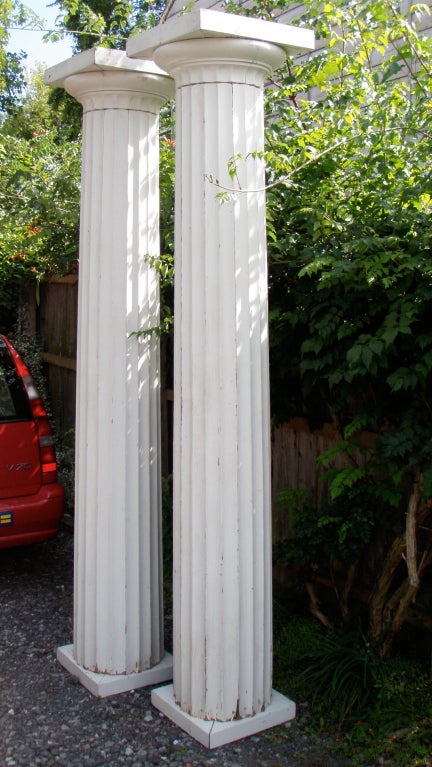 American Pair of Architectural Doric Columns