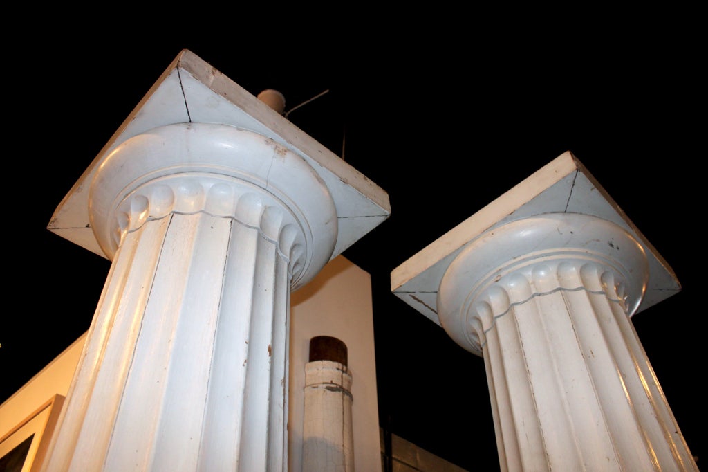 19th Century Pair of Architectural Doric Columns