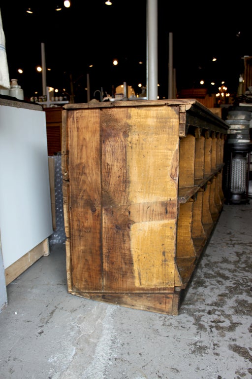 Wood Unusual Country Store Counter