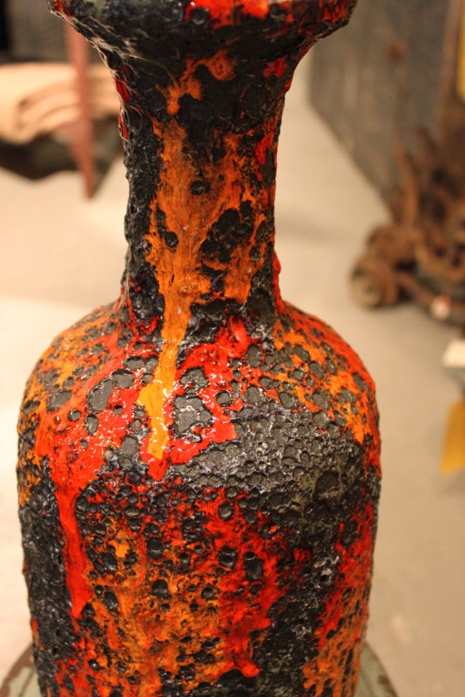 American 1970s Lava Glaze Lamp For Sale